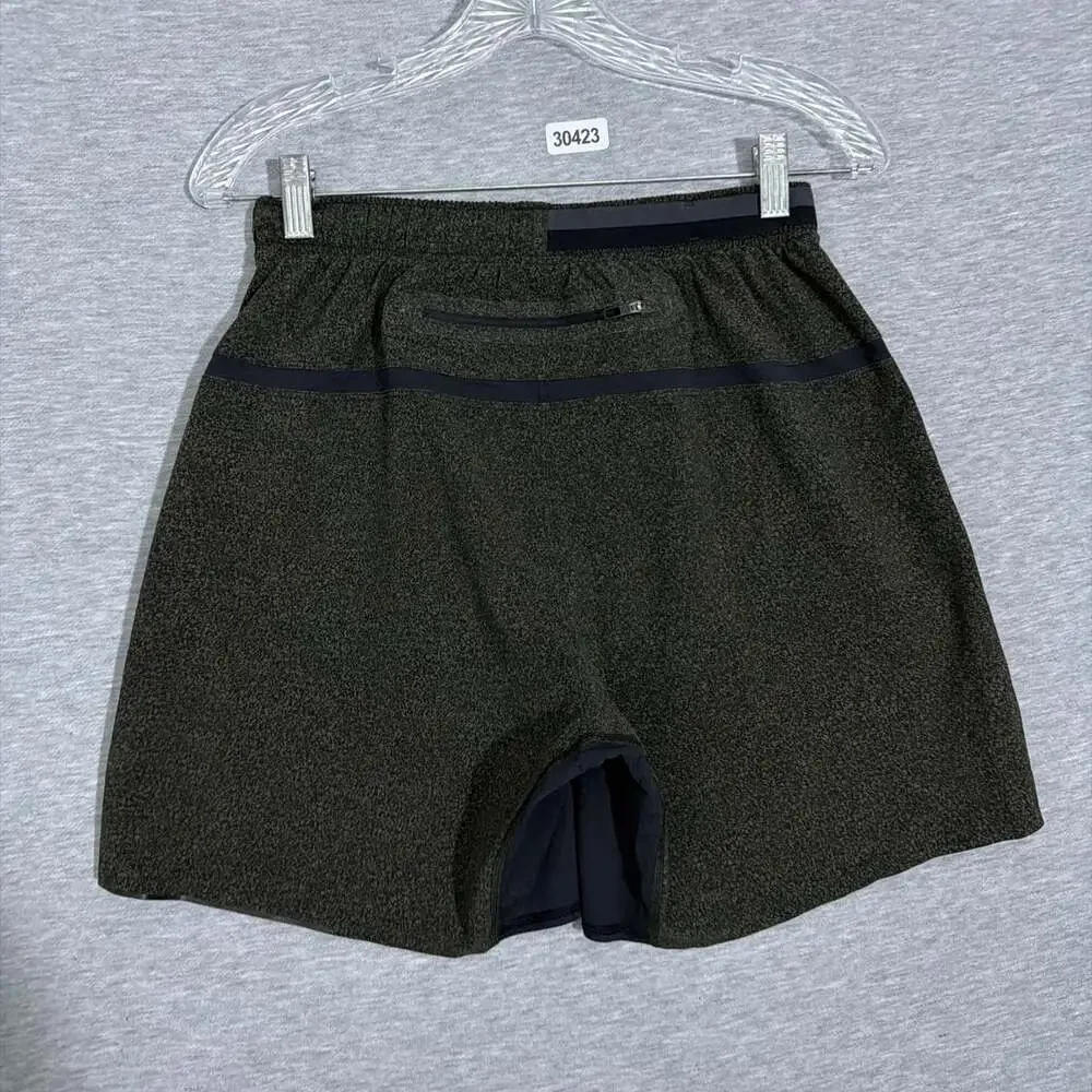 Lululemon Men's Size Small Green Linerless Pockets Surge Shorts 7